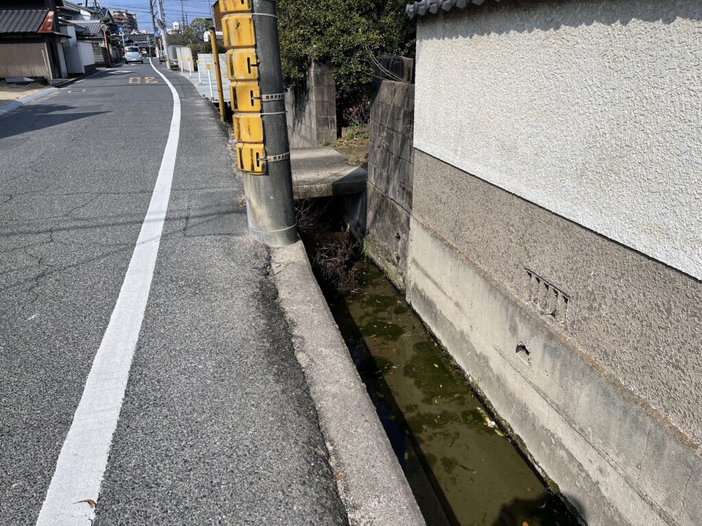落ちた様子路（現在）