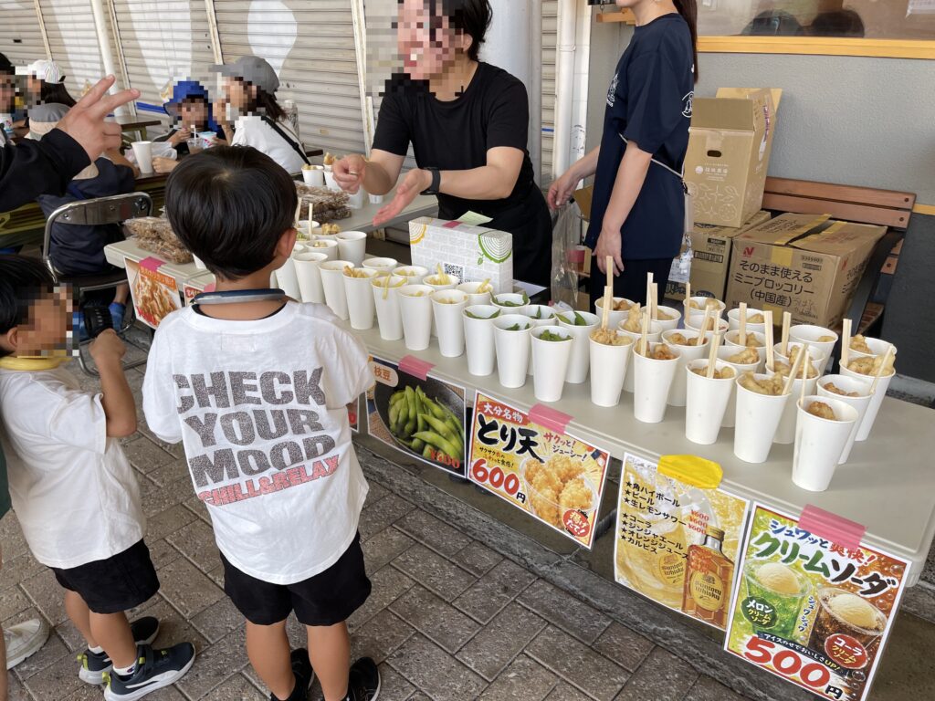 おつまみスナック系の屋台