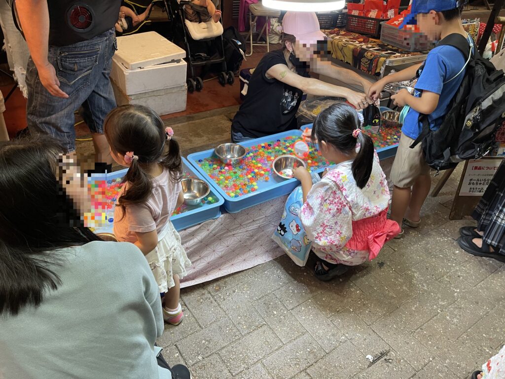 スーパーボールすくい