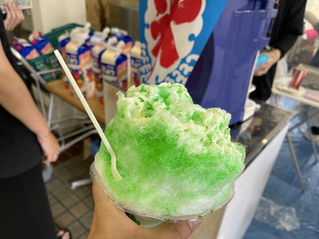 かき氷550円